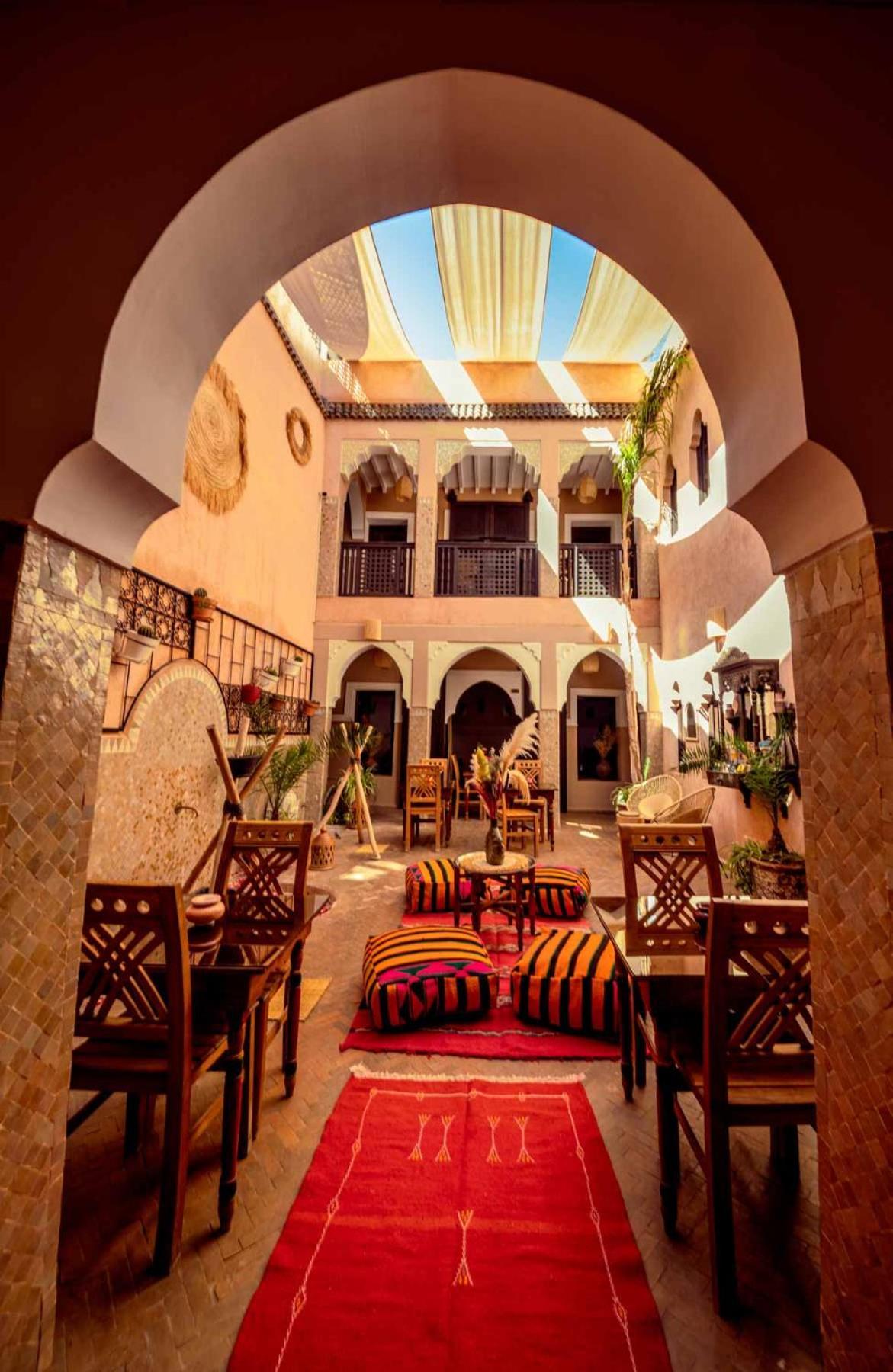 Riad 7 Saints مراكش المظهر الخارجي الصورة